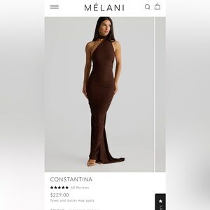 Mélani Constantina Maxi Dress
